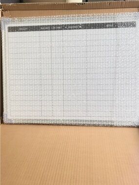 Lincia Aluminum Frame Dry Erase Board with Lines 24”x”18